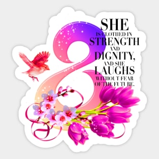 For All The Women Of The World Sticker